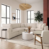 Cali Performance Fabric Modular Corner Chair - Natural