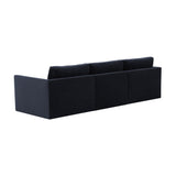 Willow 105" Performance Velvet Modular Sofa - Navy