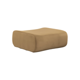 Zenith Latte Brown Performance Velvet Ottoman