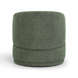 Massa Textured Performance Fabric Swivel Accent Chair - Green