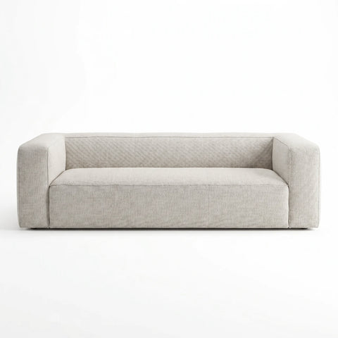 Aurora 90" Sofa - Pebble Beige