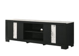 Rangley Black TV Stand - Crown Mark | Olivia Furniture
