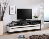Remington Black/White 72" TV Stand - Crown Mark | Olivia Furniture