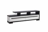 Remington Black/White 72" TV Stand - Crown Mark | Olivia Furniture