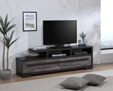 Remington Brown/Gray 72" TV Stand - Crown Mark | Olivia Furniture