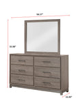 River Brown Mirror (Mirror Only) - Crown Mark | Olivia Furniture