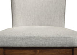 Salerno Beige/Brown Dining Side Chair, Set of 2 - Crown Mark | Olivia Furniture