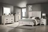 Sarter White Mirror (Mirror Only) - Crown Mark | Olivia Furniture