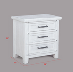 Maybelle White Sleigh Bedroom Set