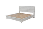 White Sands Chalk Platform Bedroom Set - OLIVIA FURNITURE