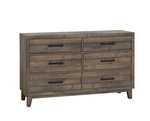 Tacoma Rustic Brown Panel Bedroom Set - OLIVIA FURNITURE
