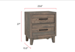 Tacoma Rustic Brown Panel Youth Bedroom Set
