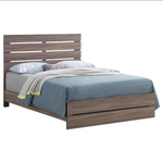 Brantford Barrel Oak Storage Platform Bedroom Set