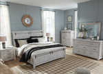 Brashland Linen Panel Bedroom Set