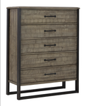 Brennagan Gray Panel Bedroom Set