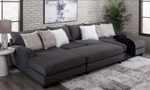 6000 Gray Sectional