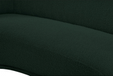 Hyde Green Boucle Fabric Sofa