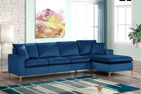 Amber Blue Sectional