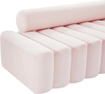 Melody Pink Velvet Sofa