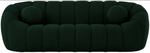 Elijah Green Boucle Fabric Sofa