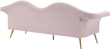 Lips Pink Velvet Sofa