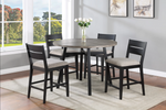 Mathis Black/Gray Counter Height Set