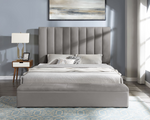 Valencia Gray Queen Size Platform Bed