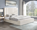 Valencia Beige Queen Size Platform Bed