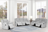 Oliver Silver 3pc Reclining Set