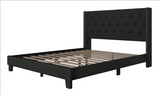 HH760 Black Platform Queen Size Bed