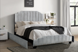 HH970 Platform Grey Queen Size Bed