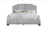 HH970 Platform Grey Queen Size Bed