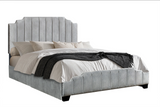 HH970 Platform Grey Full Size Bed