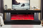 A89 TV STAND W/FIREPLACE