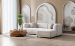 Lyna Ivory 2 Pc RAF Sectional