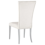 Kerwin 7-Piece Dining Room Set White/Chrome