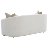 Rainn 3-Piece Upholstered Tight Back Living Room Set Latte