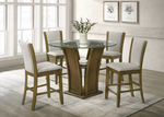 Orlando Beige Pub Table + 4 Chair Set