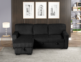 Poland MultiColor Reversible Sectional With Pull-Out Bed