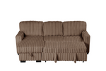 Poland MultiColor Reversible Sectional With Pull-Out Bed