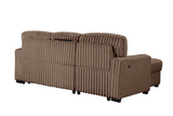 Poland MultiColor Reversible Sectional With Pull-Out Bed