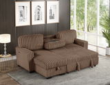 Poland MultiColor Reversible Sectional With Pull-Out Bed
