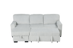 Poland MultiColor Reversible Sectional With Pull-Out Bed