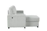 Poland MultiColor Reversible Sectional With Pull-Out Bed