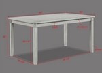 Clara Driftwood Dining Set