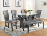 Camelia Gray/Gray Dining Set - OLIVIA FURNITURE