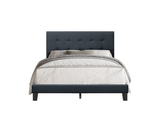 940 Charcoal Twin Size Platform Bed