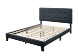 940 Charcoal Twin Size Platform Bed