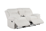 Heaven White 3pc Reclining Set