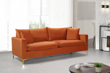 Meridian Naomi 2 Piece Velvet Living Room Set
